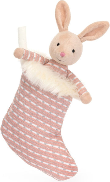 Shimmer Stocking Bunny